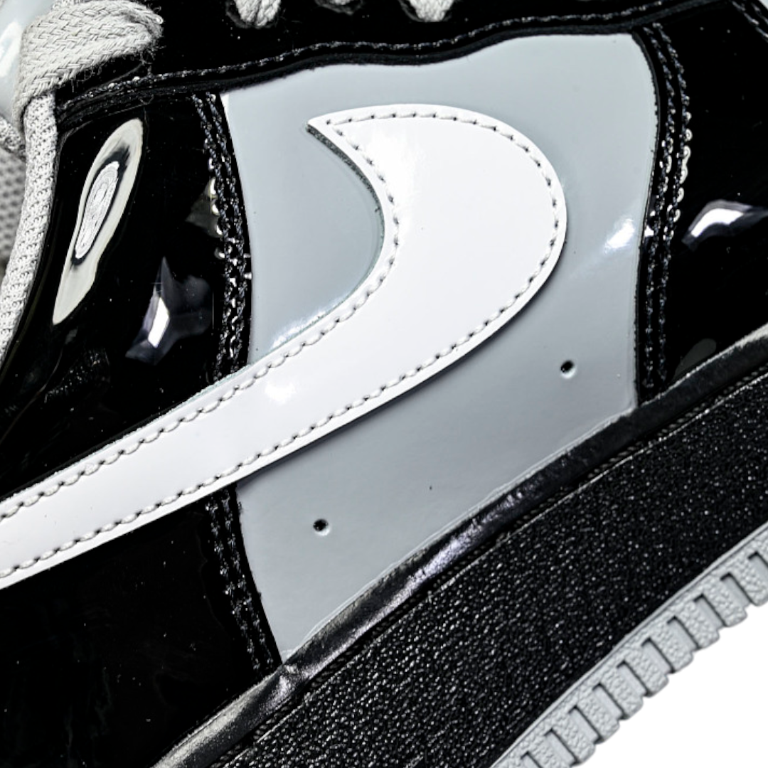 Syna x AF1 Low Central Cee 'Black White Smoke Grey'