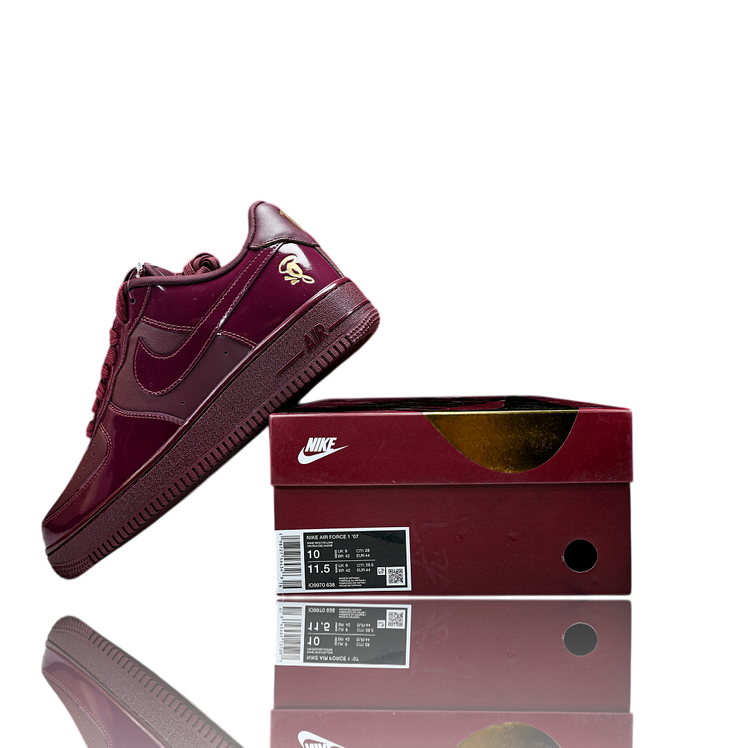 Syna x AF1 Low Central Cee 'Dark Beetroot' (UK Exclusive)