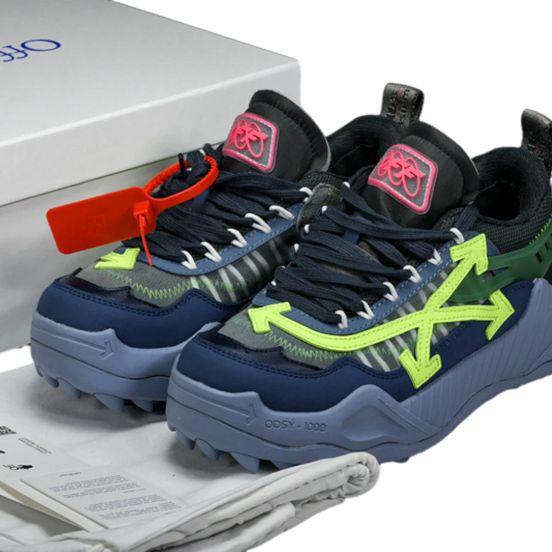 Off-White Odsy-1000 'Blue Green Yellow'