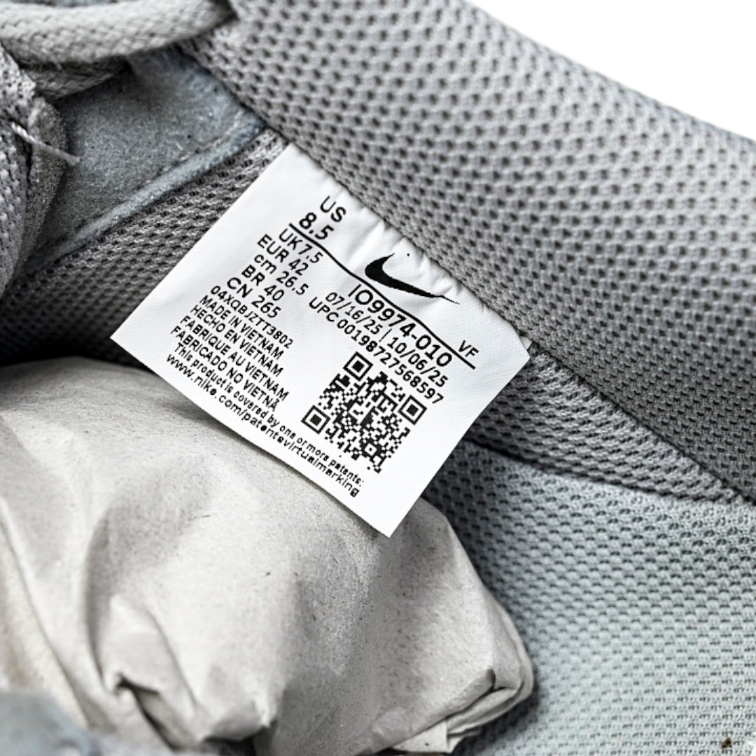 Syna x AF1 Low Central Cee 'Black White Smoke Grey'