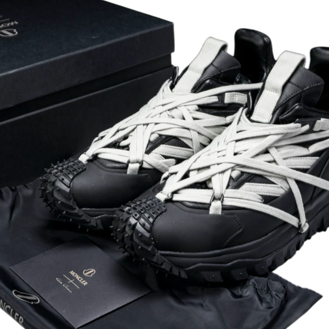 Rick Owens x Moncler Trailgrip Megalace 'Black'
