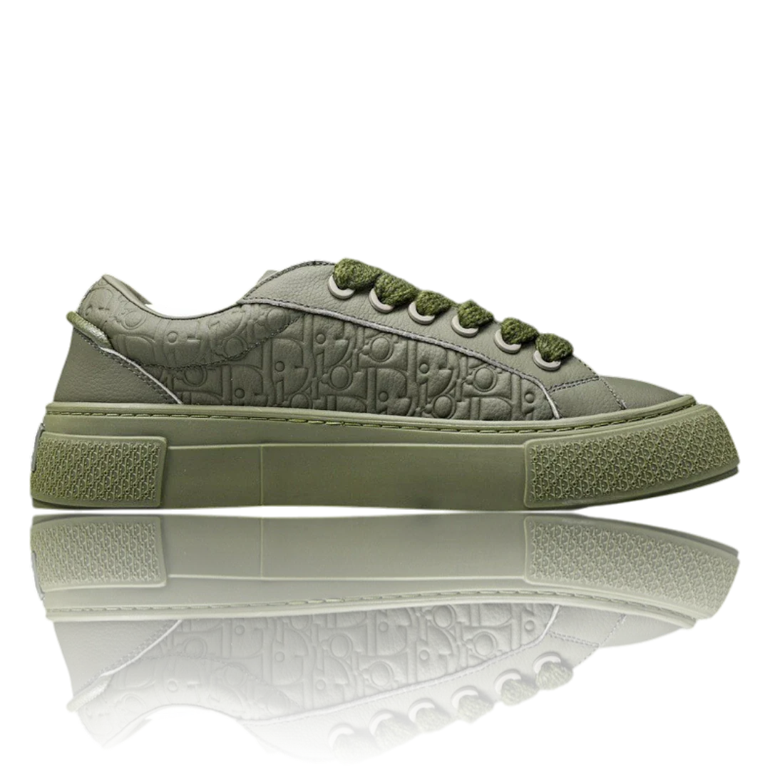 Dlor B33 Gravity Leather 'Oblique Triple Khaki'