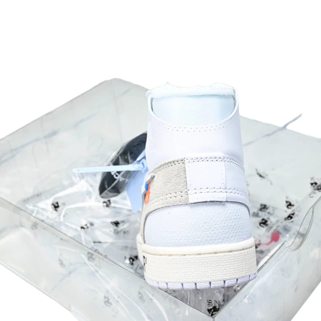Off-White x AJ1 Retro High 'Alaska'