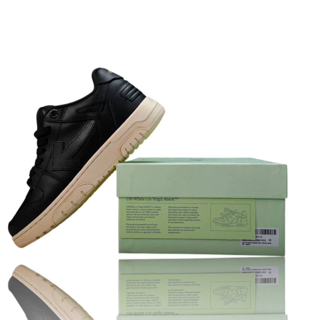 Off-White Out Of Office Low Top 'Black Gum'