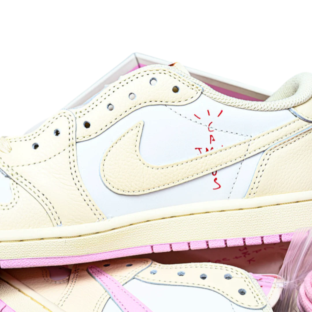 Travis Scott x AJ1 Low OG 'Muslin Shy Pink'