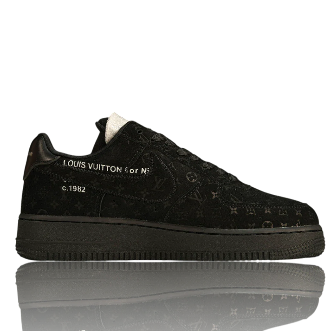 Louis Vuittоп x AF1 By Virgil Abloh ‘Black’