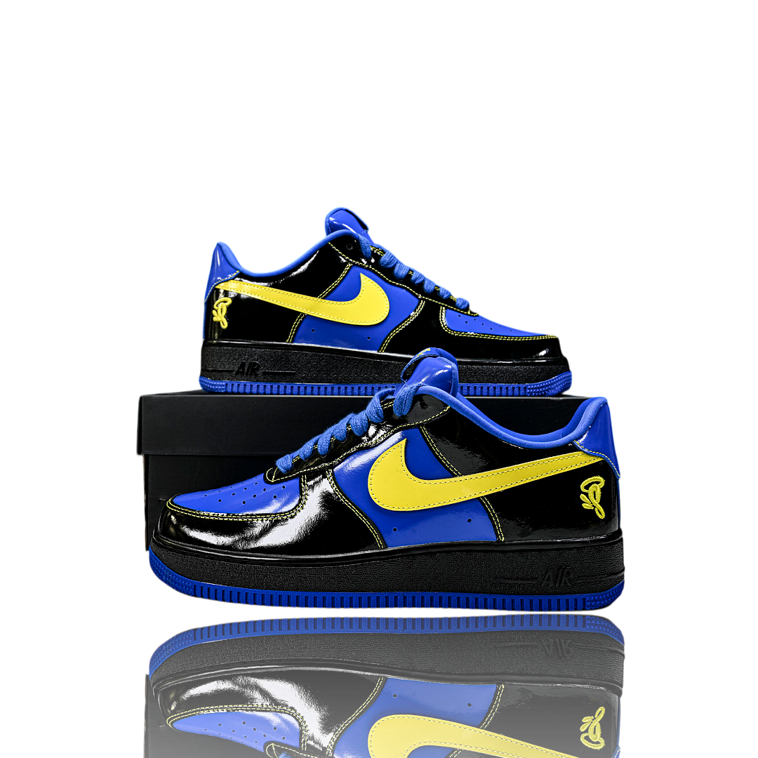 Syna x AF1 Low Central Cee 'Black Optic Yellow' (Friends & Family)