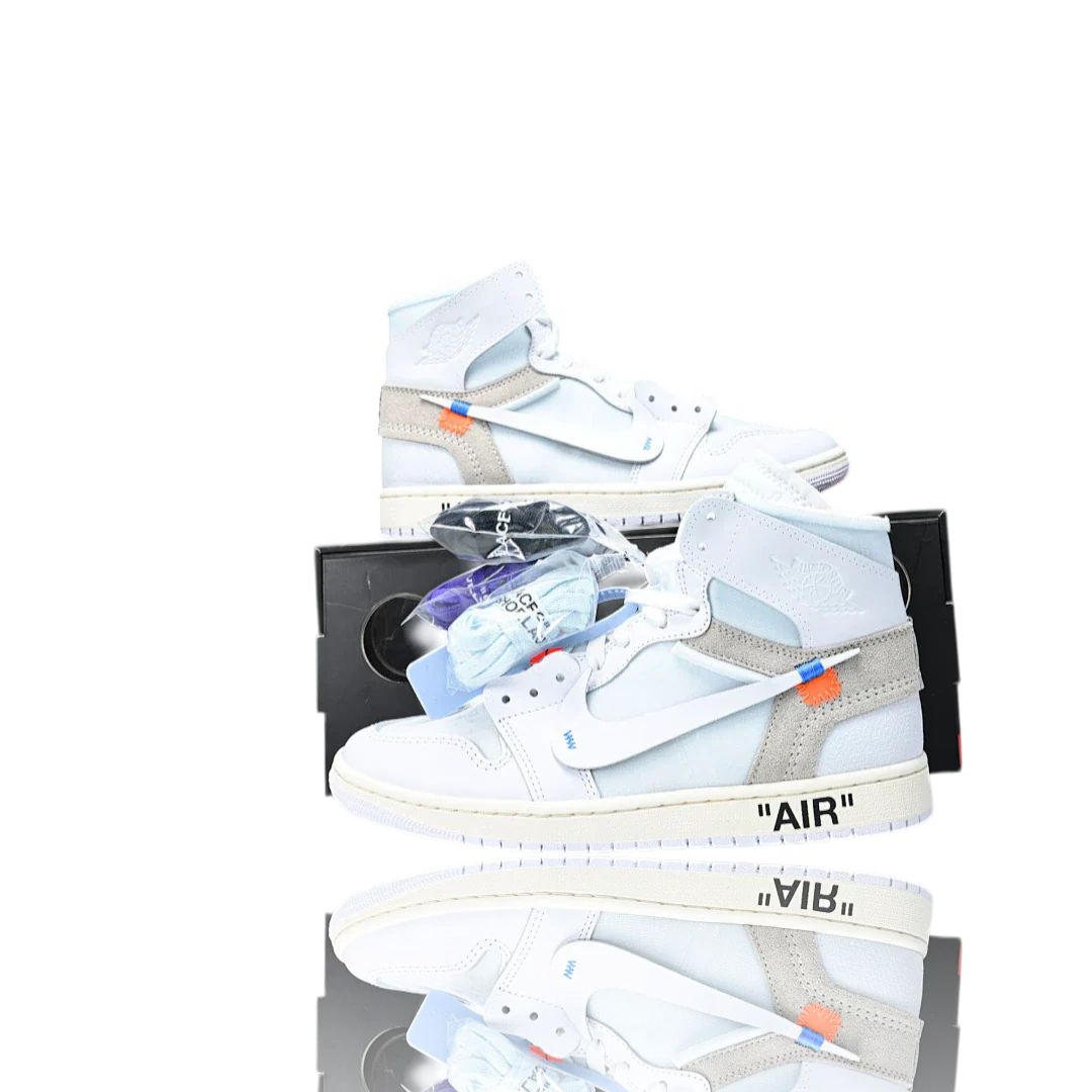 Off-White x AJ1 Retro High 'Alaska'