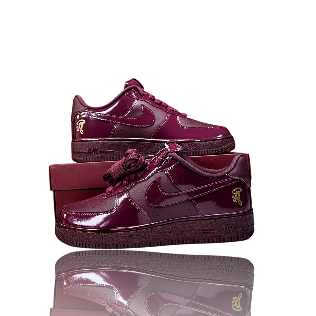 Syna x AF1 Low Central Cee 'Dark Beetroot' (UK Exclusive)