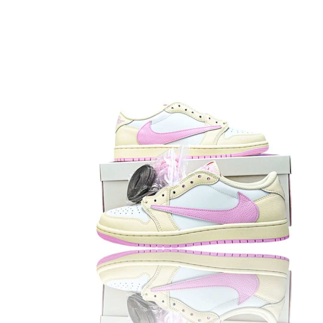 Travis Scott x AJ1 Low OG 'Muslin Shy Pink'