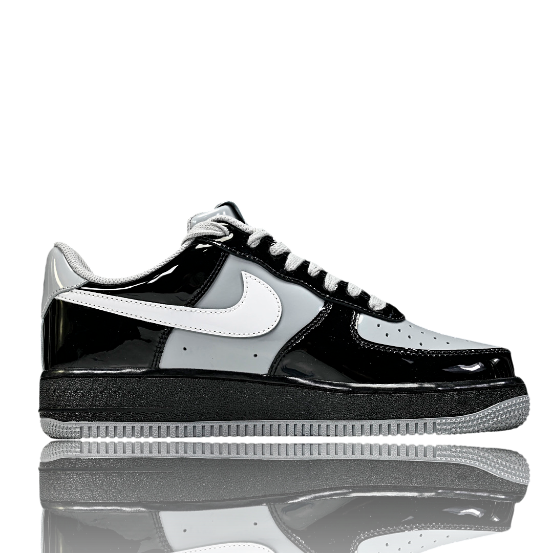 Syna x AF1 Low Central Cee 'Black White Smoke Grey'