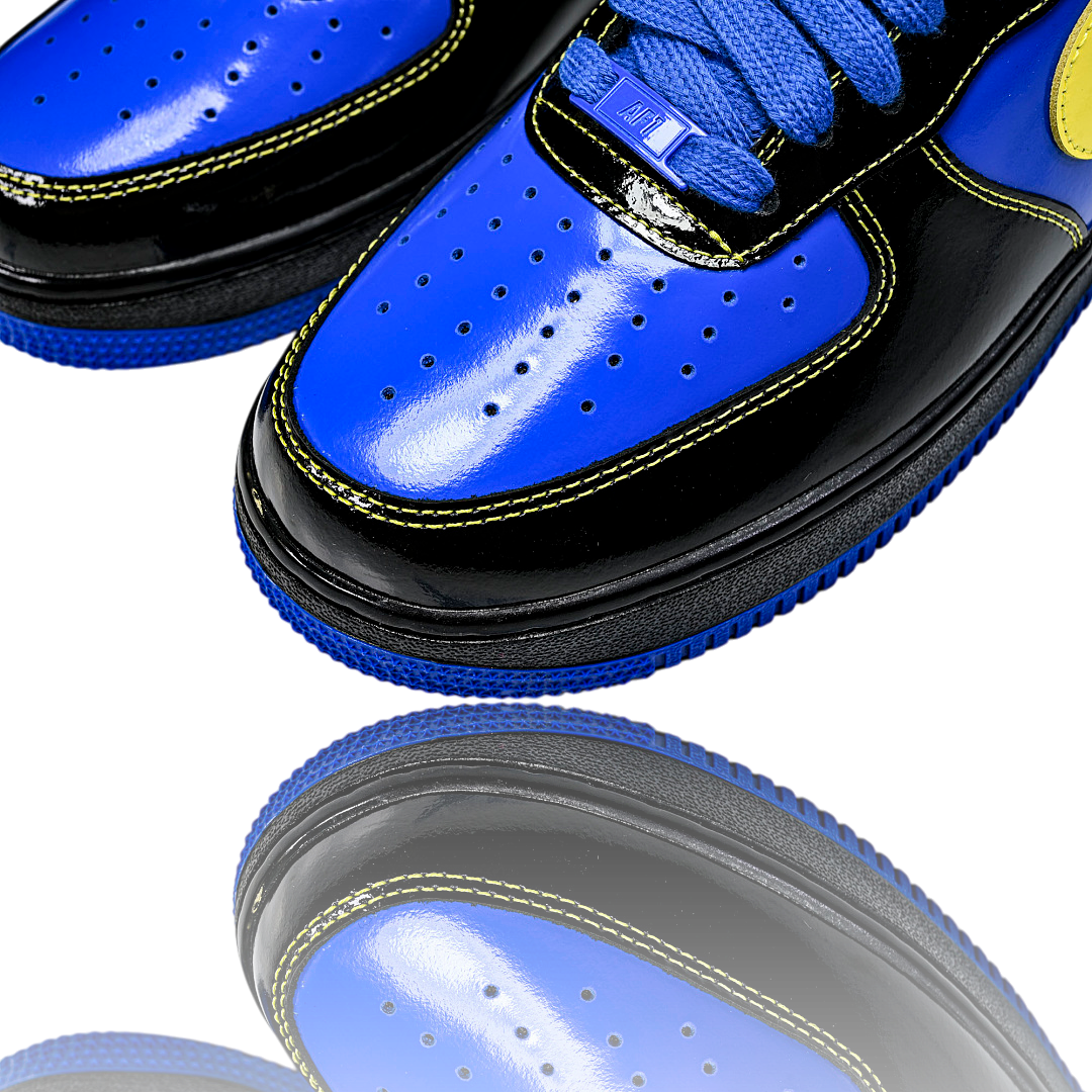 Syna x AF1 Low Central Cee 'Black Optic Yellow' (Friends & Family)