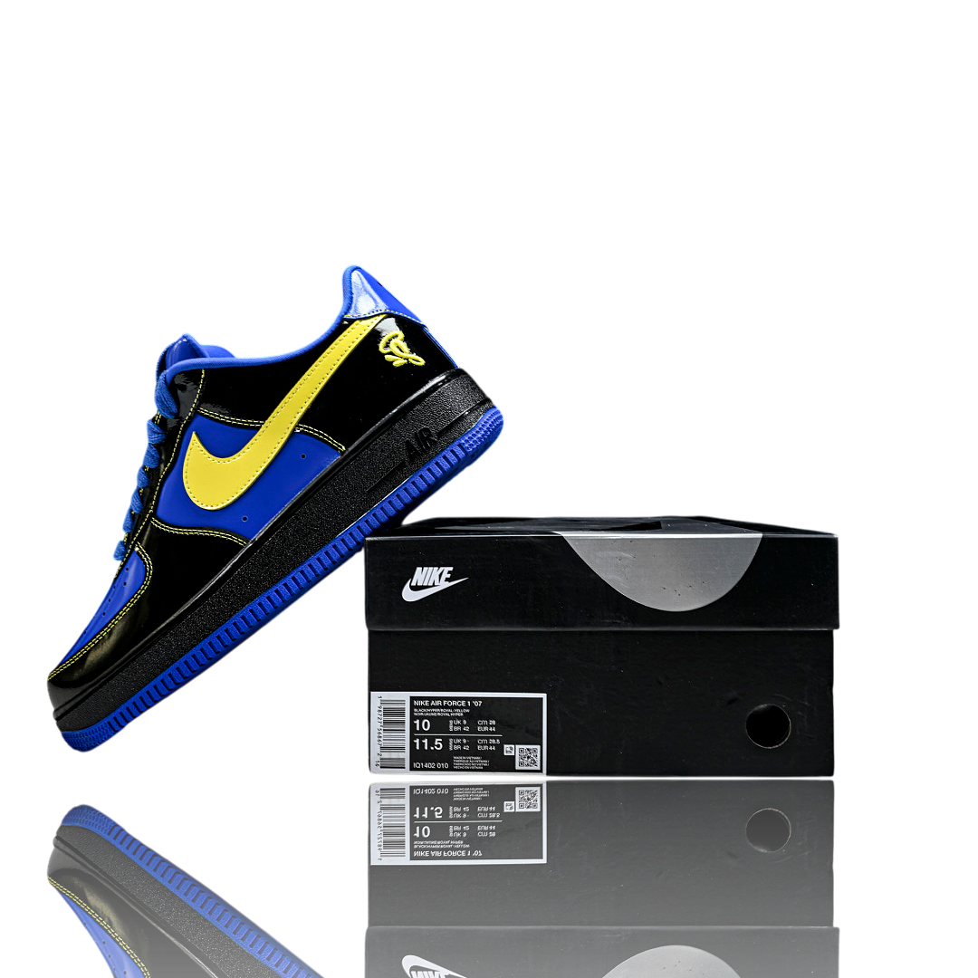 Syna x AF1 Low Central Cee 'Black Optic Yellow' (Friends & Family)