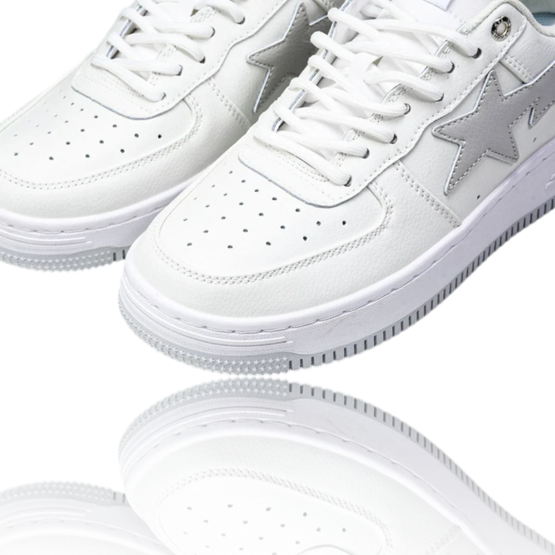 JJJJound x Bapesta 'White Grey'