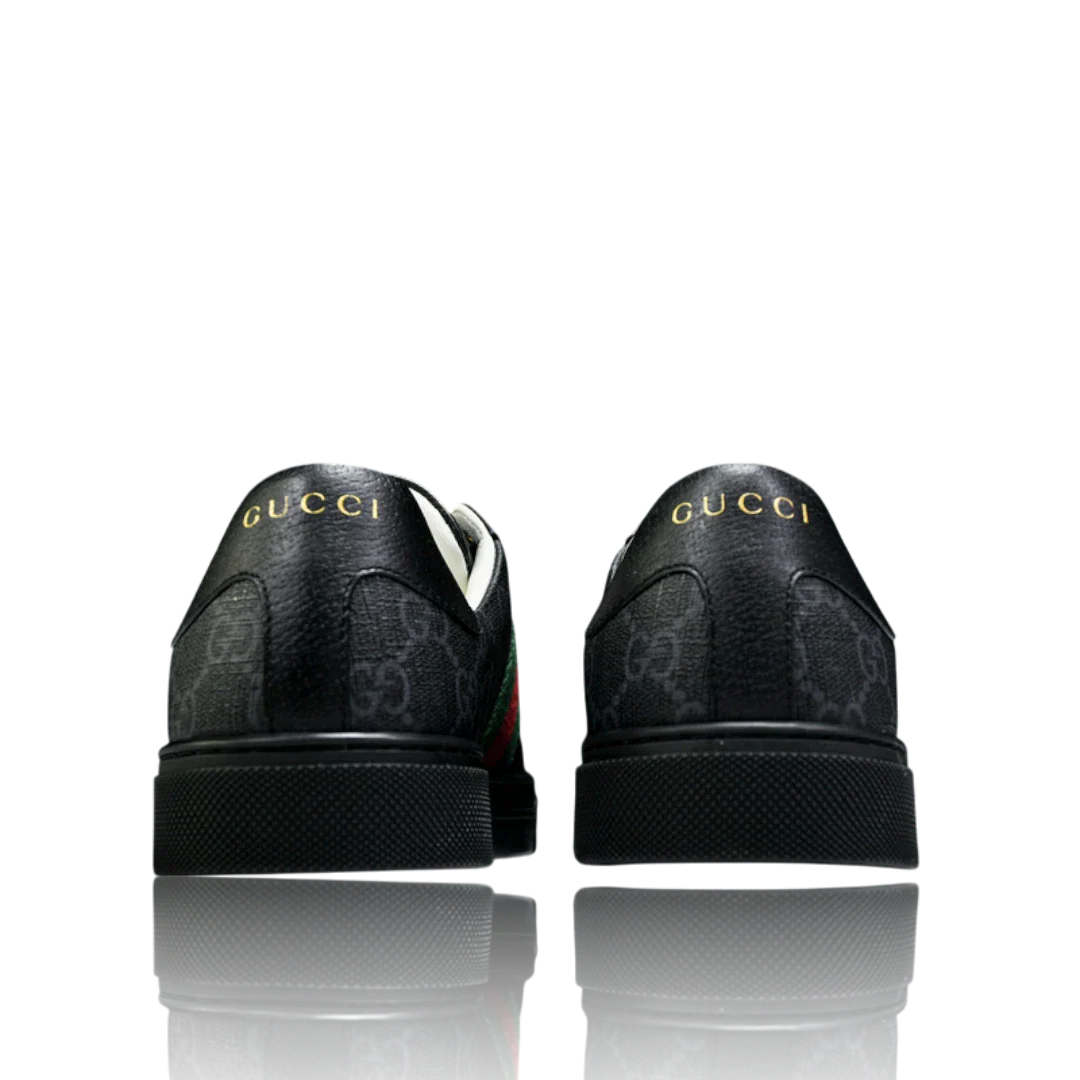 Guссi Ace Web Monogram 'Black'