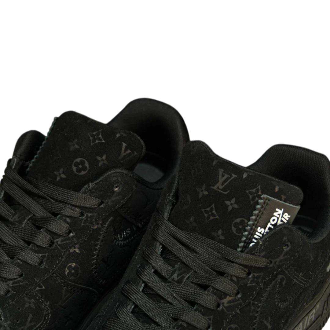 Louis Vuittоп x AF1 By Virgil Abloh ‘Black’