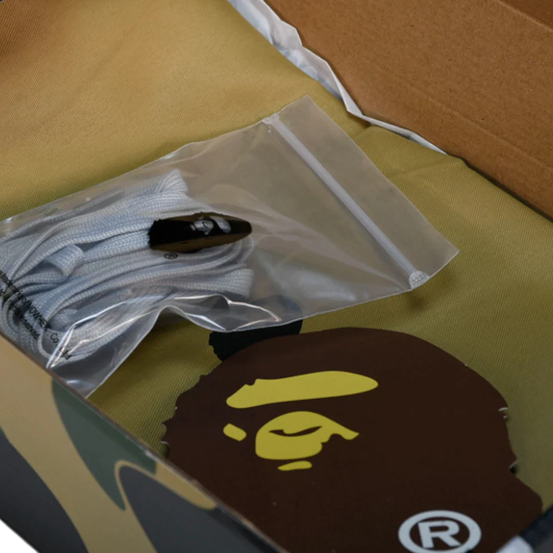 A Bathing Ape Bapesta 'Light Grey'