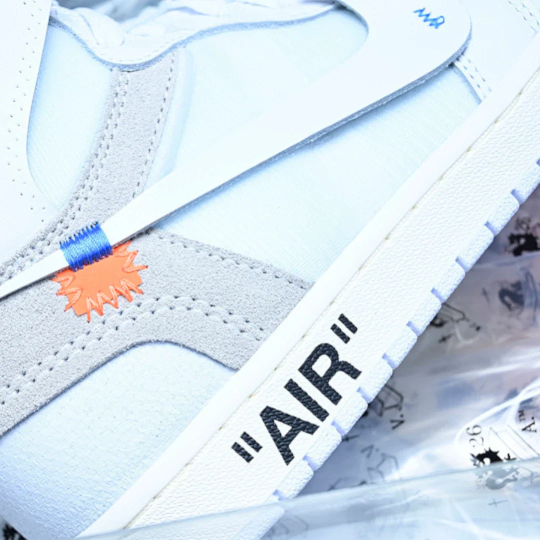 Off-White x AJ1 Retro High 'Alaska'