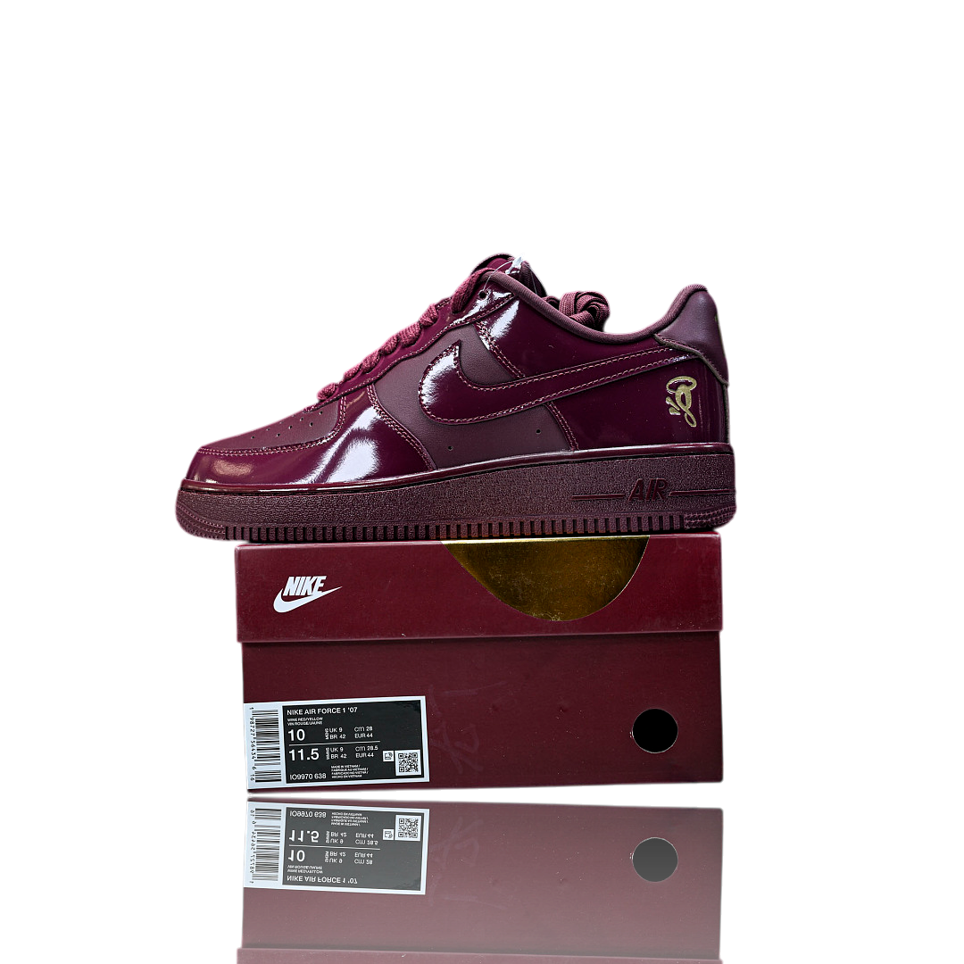 Syna x AF1 Low Central Cee 'Dark Beetroot' (UK Exclusive)