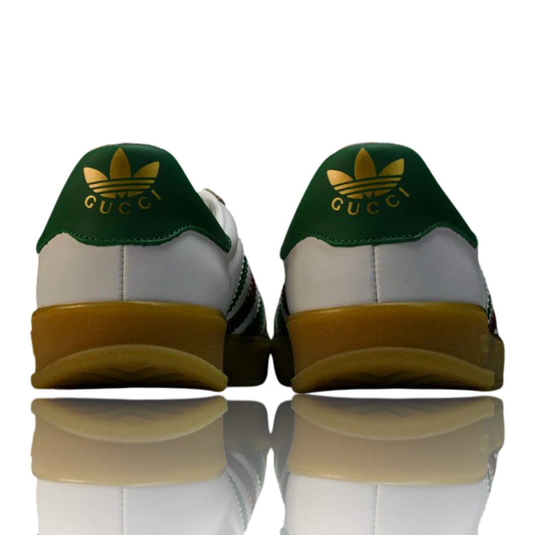 Guссi x Gazelle 'White Green Red'