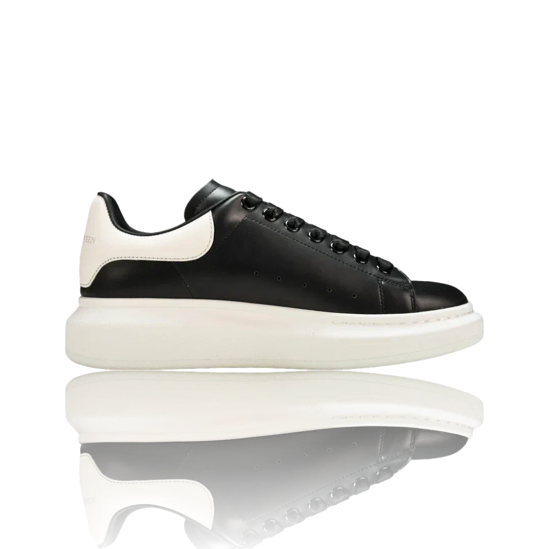 McQueen Oversized Sneaker 'Black White White'