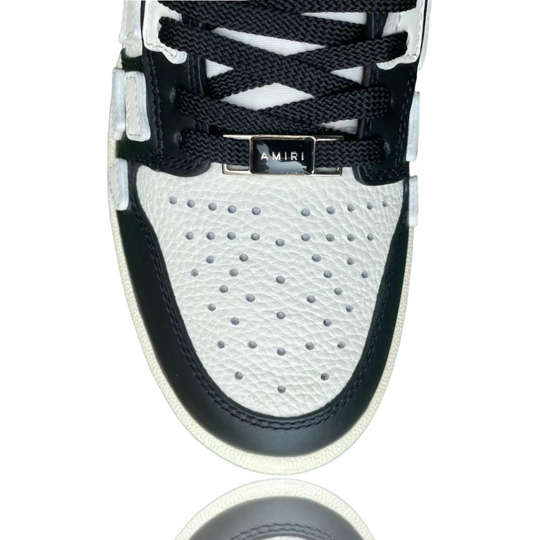 Amiri Skel Top Low 'Black White'