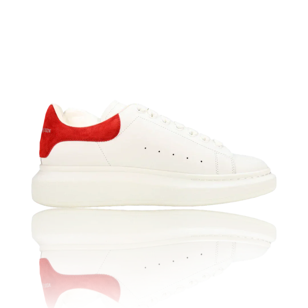 McQueen Oversized 'White Lust Red'